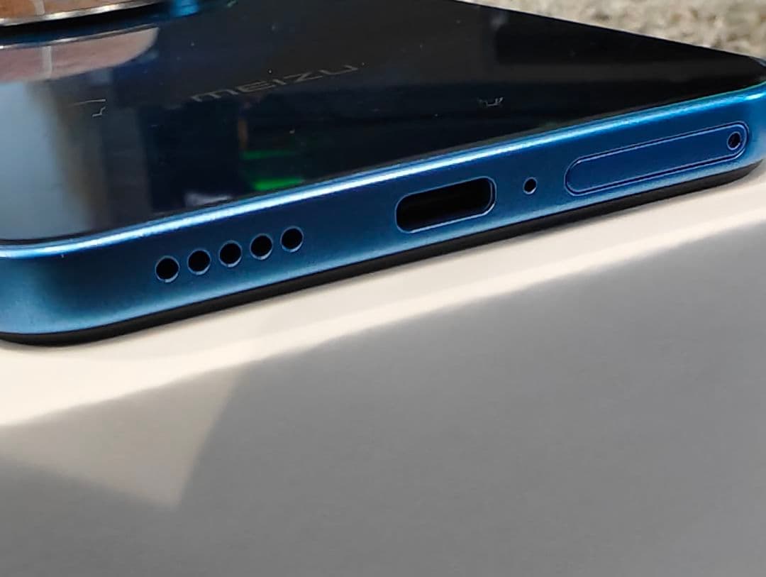 【未使用に近い】Meizu mblu 22 Pro 青 SIMフリー