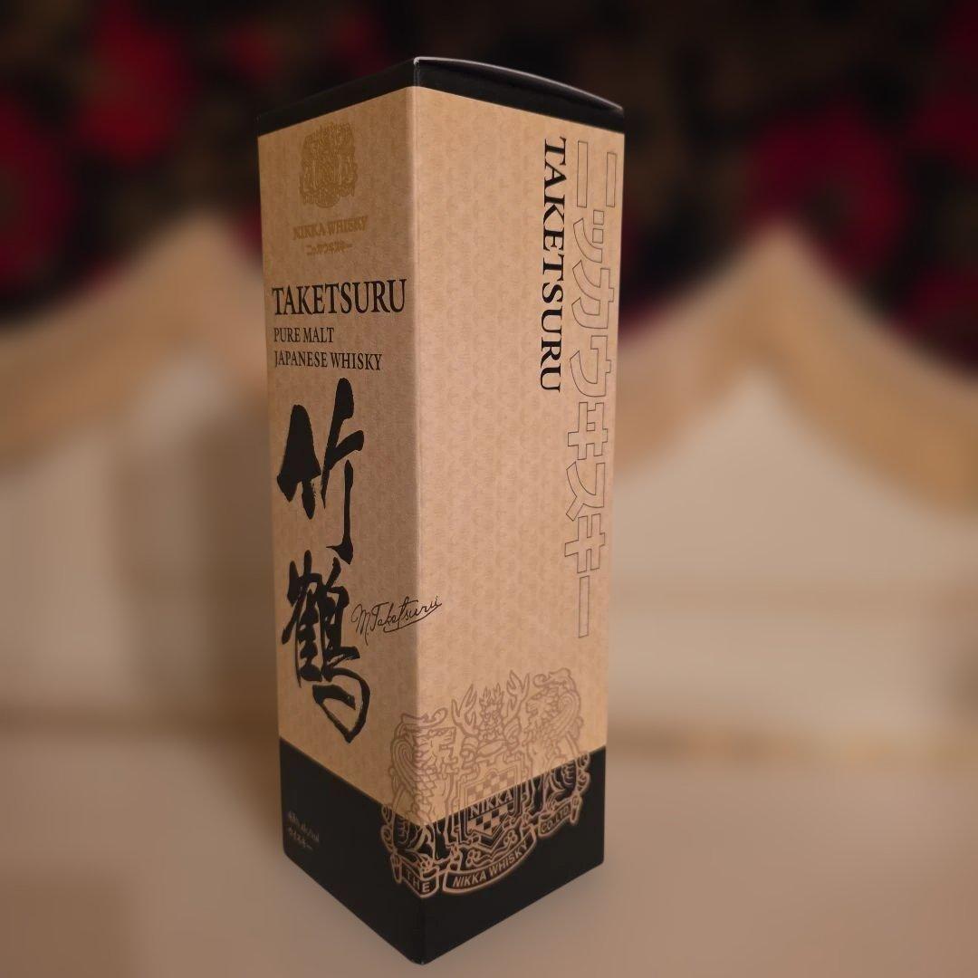 [人気商品] NIKKA 竹鶴ピュアモルト(高級ウイスキー専用グラスグラス付き)