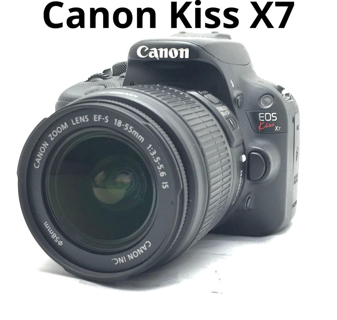 極美品！Canon EOS Kiss X7 ズームレンズセット