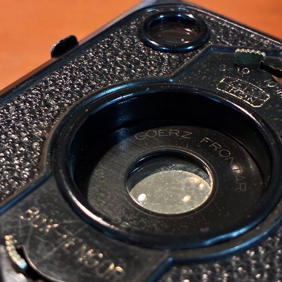 Zeiss Ikon Box tengor 中古品 2台 期限切れフィルム１本付