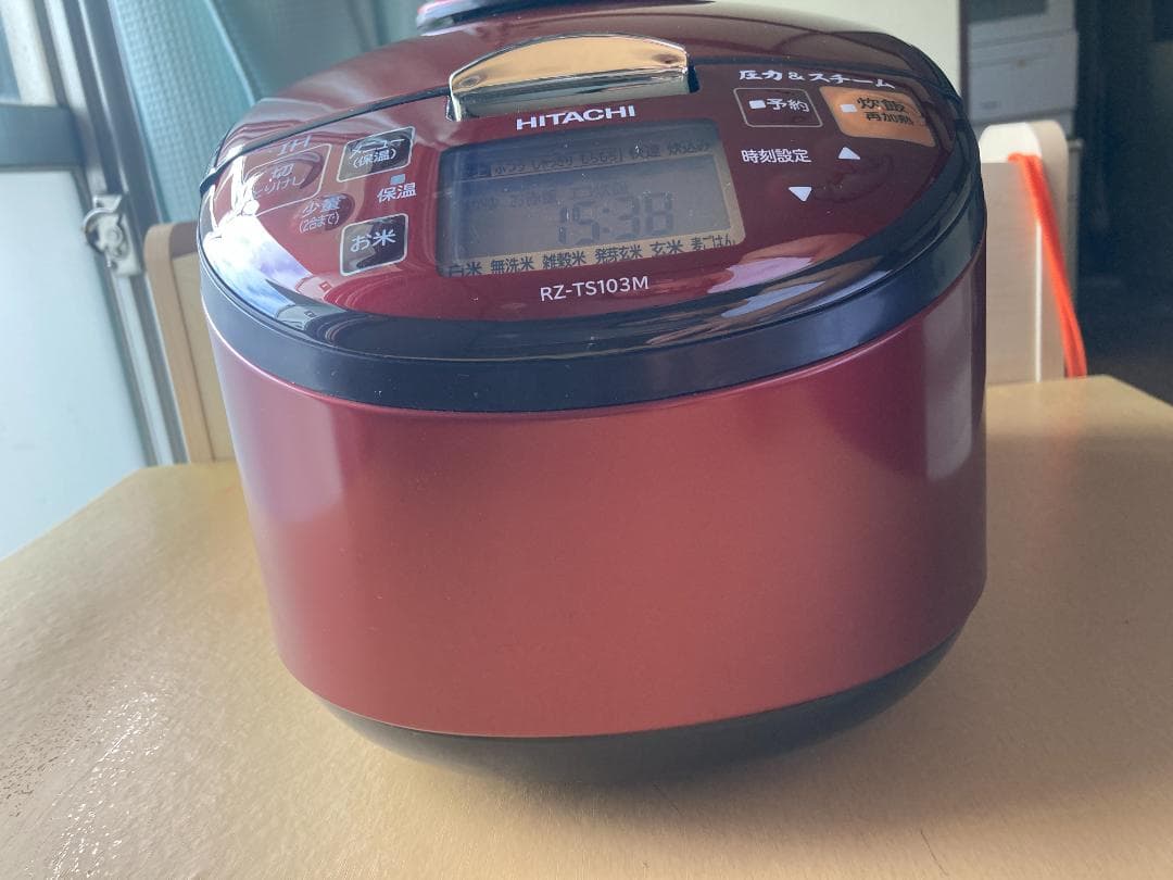 ★美品★HITACHI IHジャー炊飯器RZ-TS103M炊飯容量1.0L圧力釜