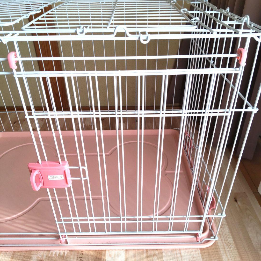 マルカン IINA ケージ ピンク 美品 子犬～中型