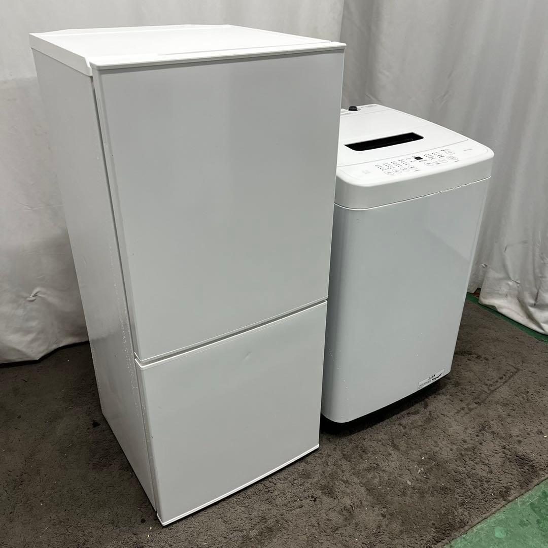 183⭕️洗濯機　冷蔵庫　小型　一人暮らし　安い　白　人気　おすすめ　設置無料