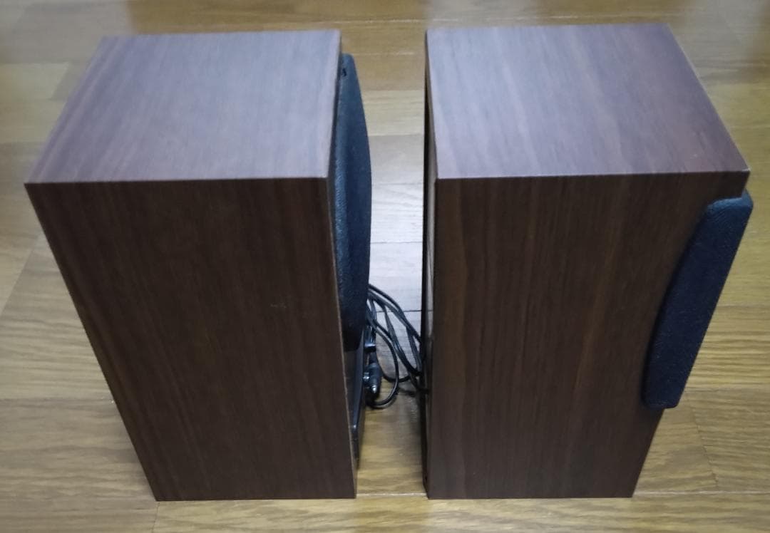 DENON スピーカー L/R コンパクトウッド仕上げ