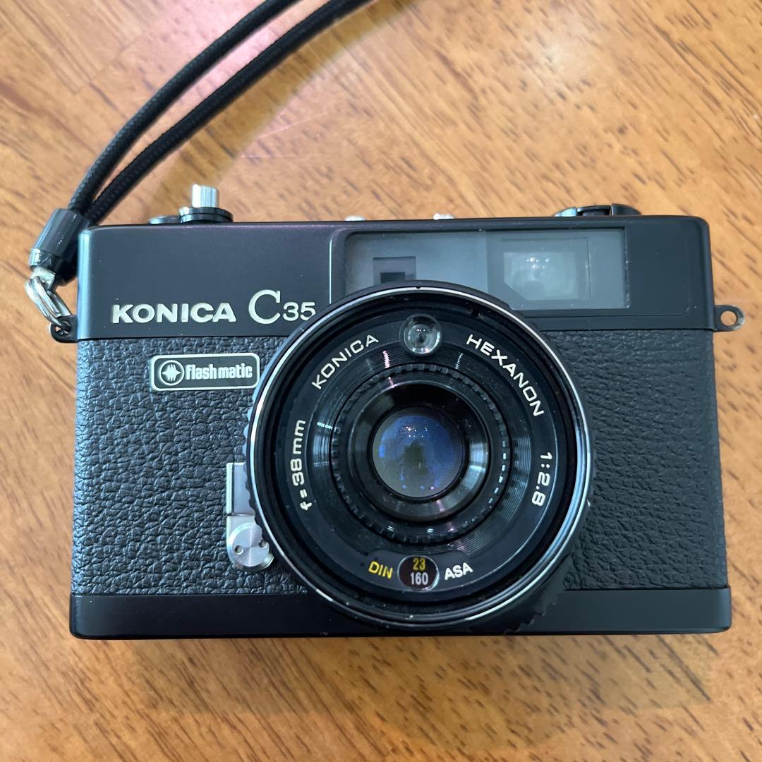 フィルムカメラ KONICA C35 flash matic