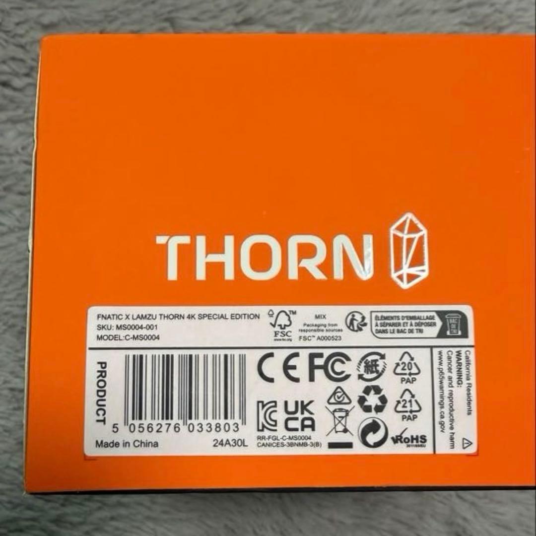 マウス・トラックボール Fnatic Gear Fnatic x LAMZU THORN 4K