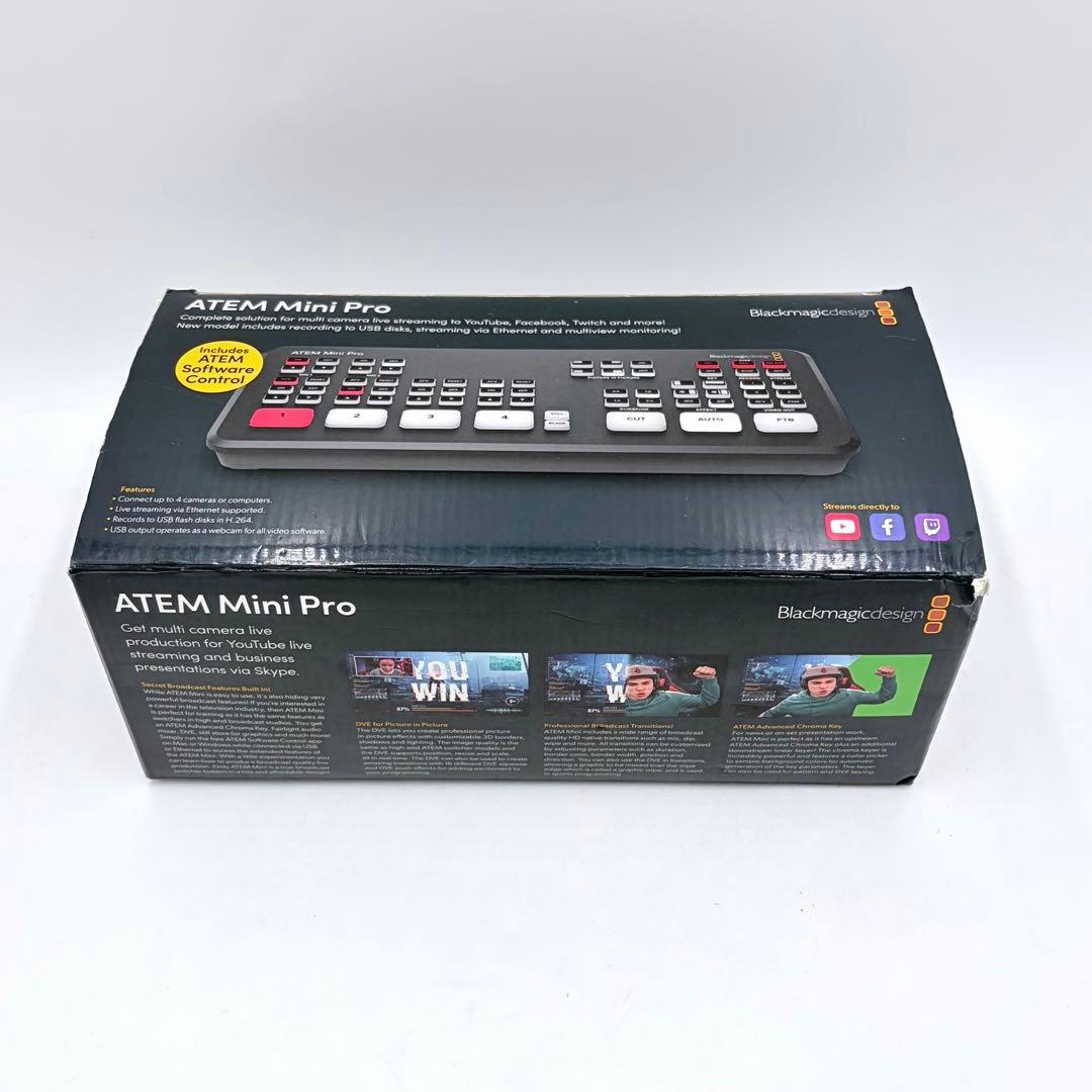 【美品】ATEM Mini Pro HDMI スイッチャー