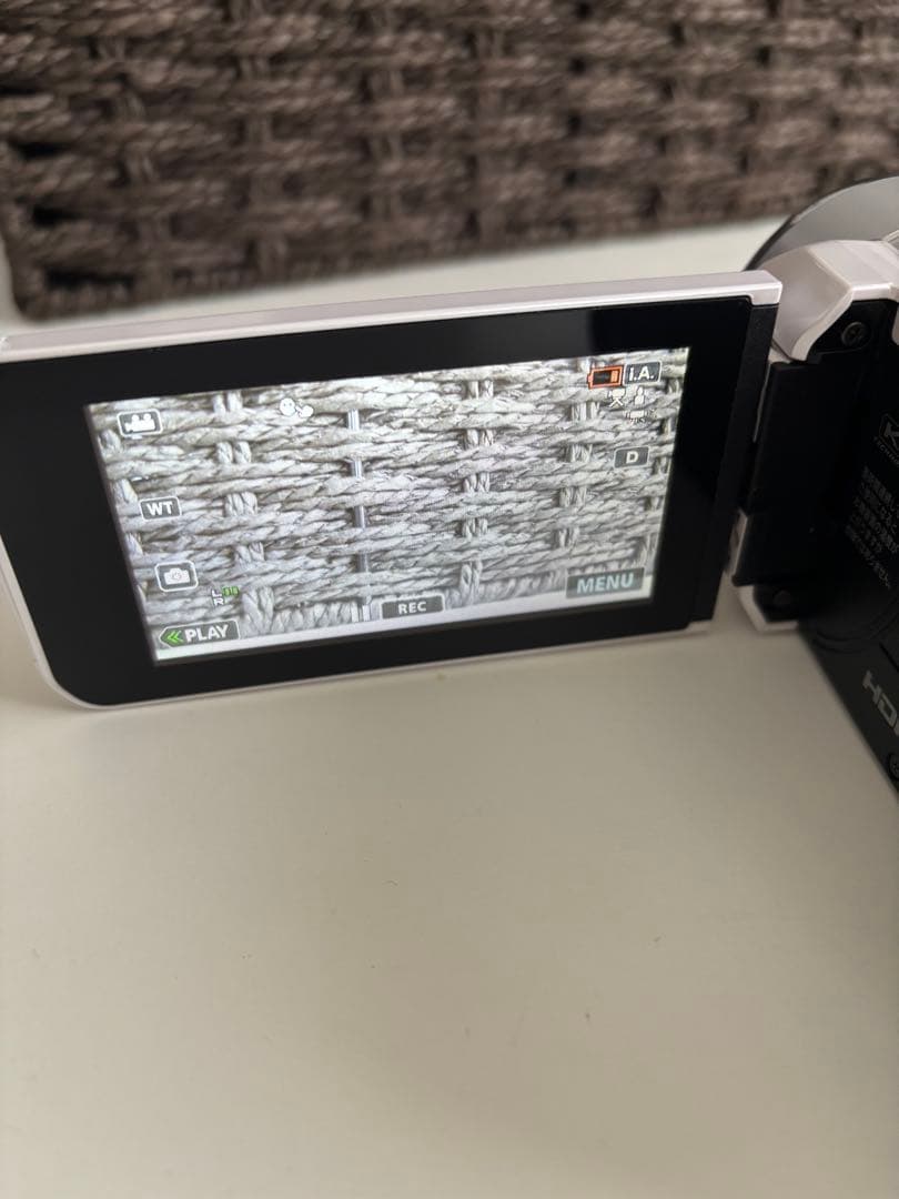 ⭐️美品⭐️JVCケンウッド エブリオ GZ-F200-W ホワイト　動作品
