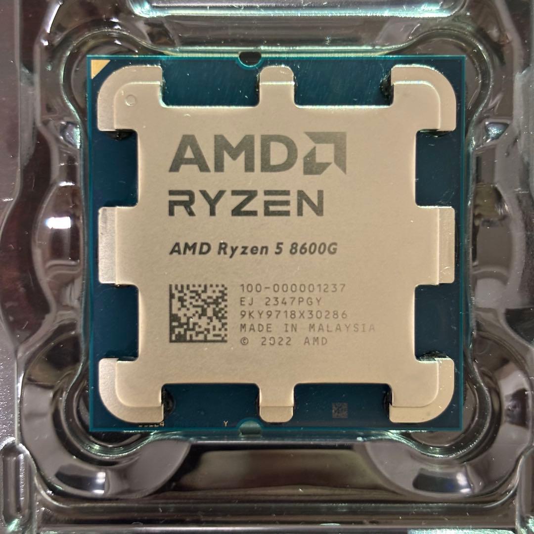 AMD Ryzen 5 8600G本体BOX付き