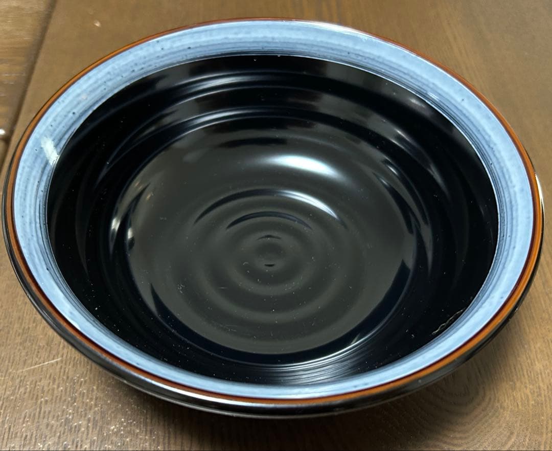 福井クラフト18cm 超耐熱ラーメン鉢 ゆず天目　18杯＋黒タタキ　4杯