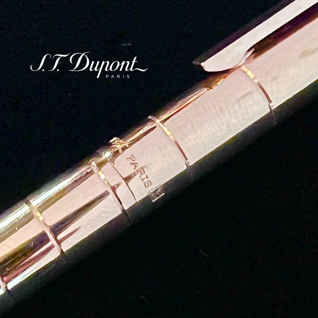 S.T.DUPONT デュポン ボールペン ツイスト式ゴールドプレートmh909