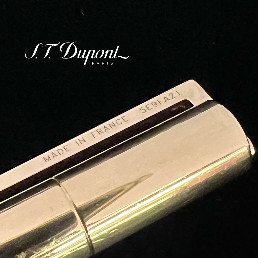 S.T.DUPONT デュポン ボールペン ツイスト式ゴールドプレートmh909