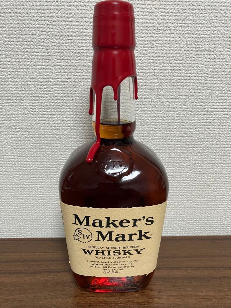 メーカーズマークMaker's Mark ウイスキー750ml旧ラベル明治屋