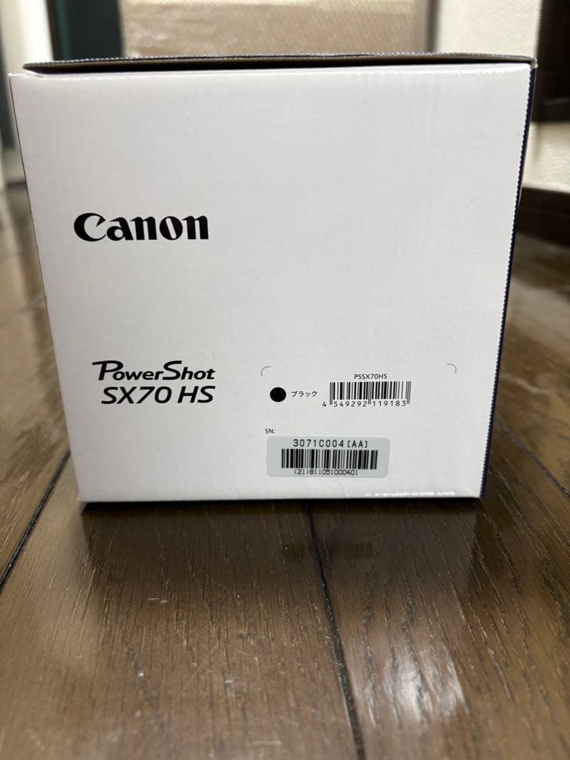 [展示品]Canon PowerShot SX70 HS 本体　付属品あり