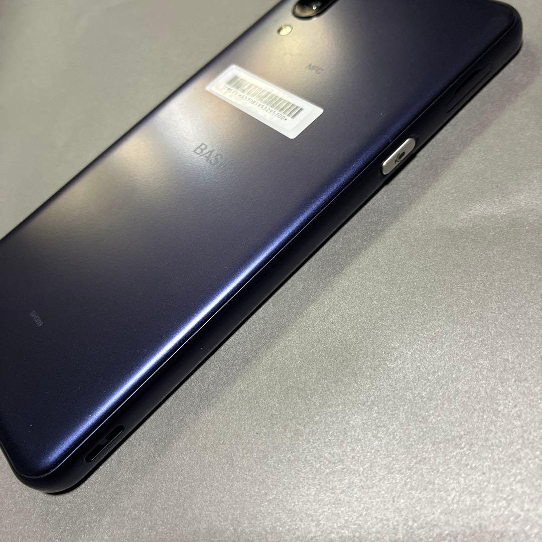 BASIO active SHG09 ネイビー　UQ版　SIMフリー