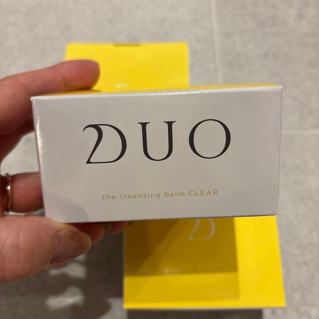 DUO the cleansing balm CLEAR 3個セット　黄色