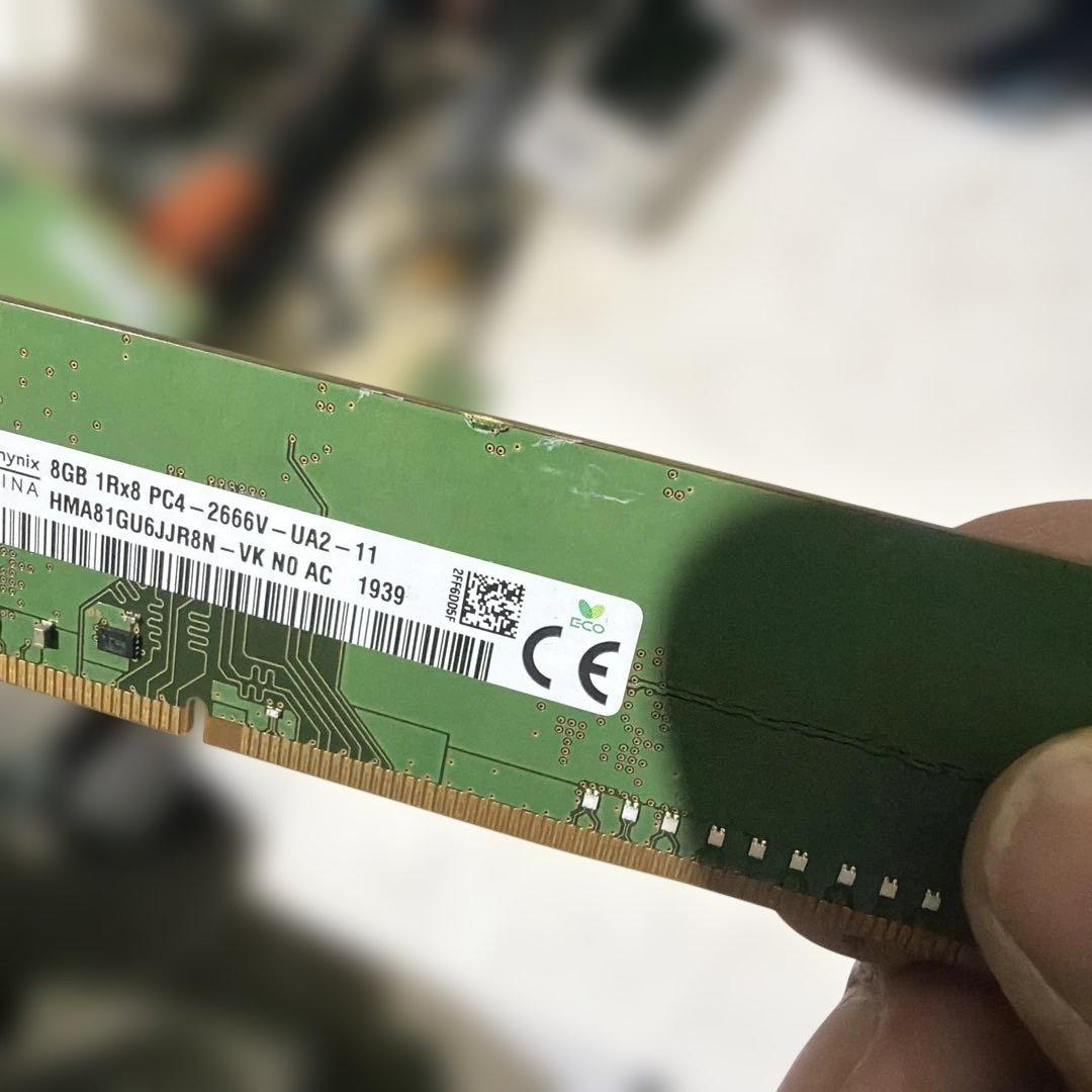 SK Hynix DDR4 2666 メモリ 8GB×3 枚デスク