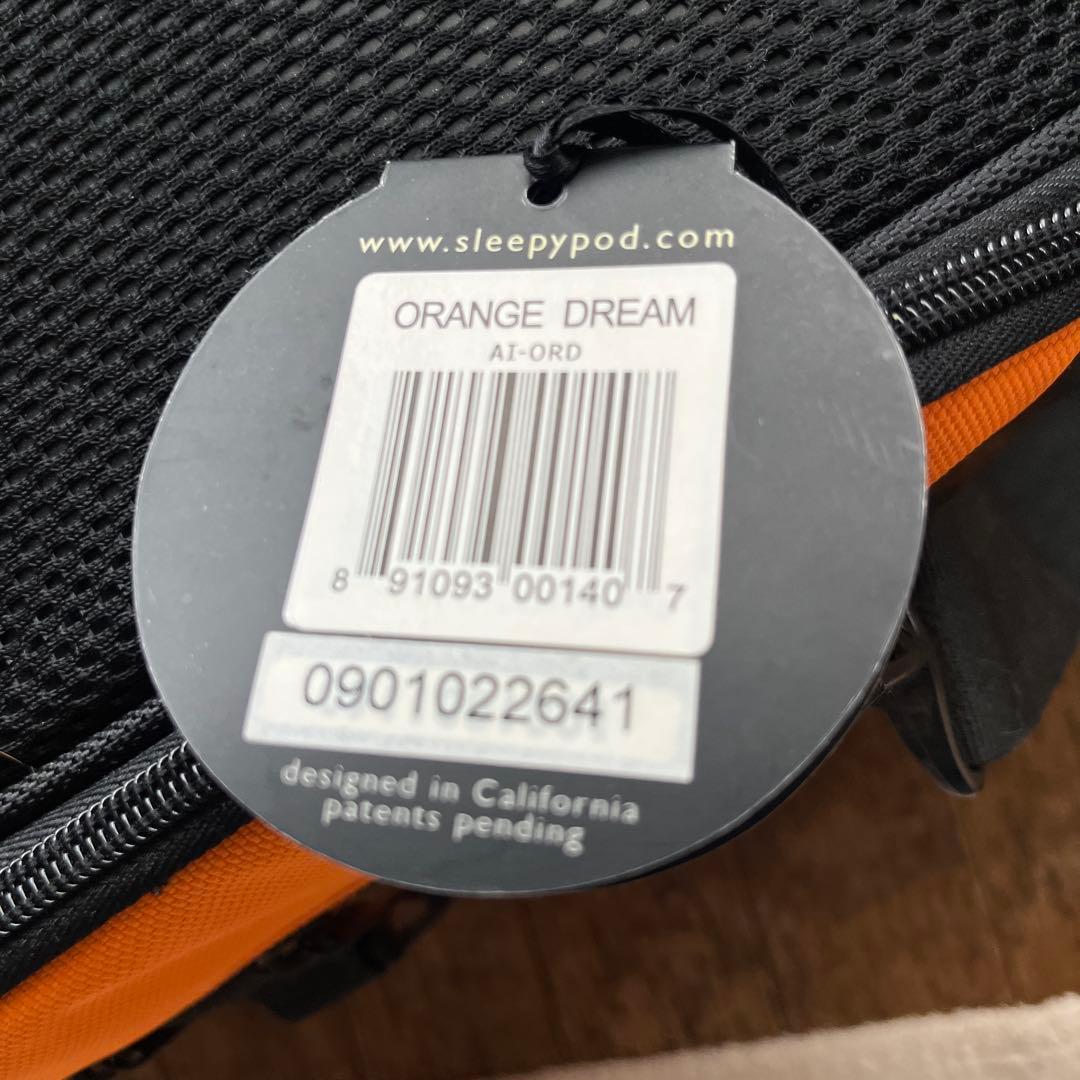 スリーピーポッド オレンジ 移動用バッグ　sleepypod ペット