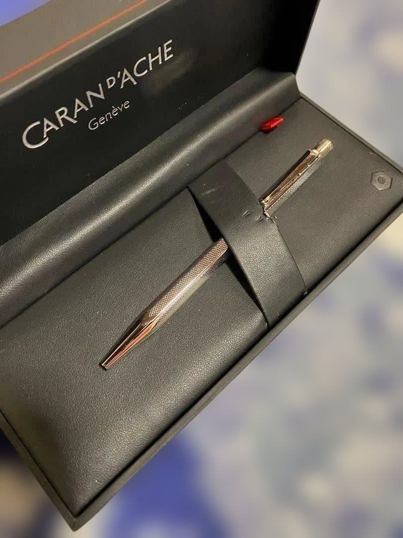 非売品 Caran d'Ache エクリドールレトロ ペン オリンピックロゴ