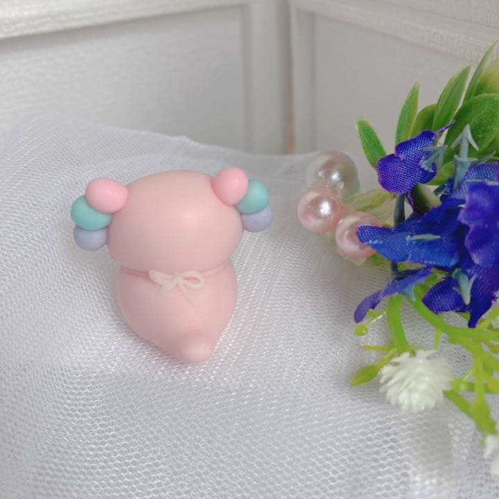 ★ハンドメイドぬいぐるみ★ こんぺいとうちゃん☆ 仲良し虹色ウーパールーパー