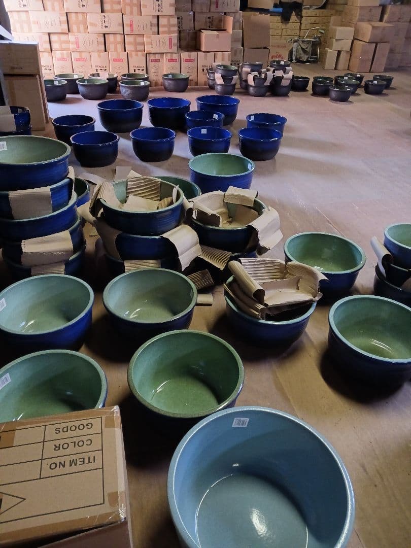 新品　∅50　陶器　睡蓮鉢　特大　難有　メダカ鉢　白　ホワイト　ルーバー　LWH