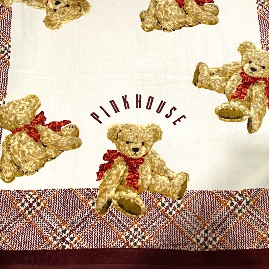 レア【新品】PINK HOUSE ピンクハウス 大判 バスタオル タオルケット