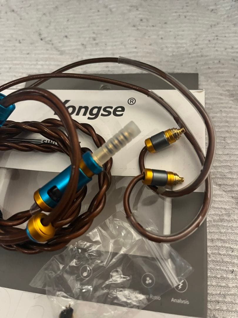 イヤホン Yongse Captain 2pin mmcx 4.4mm