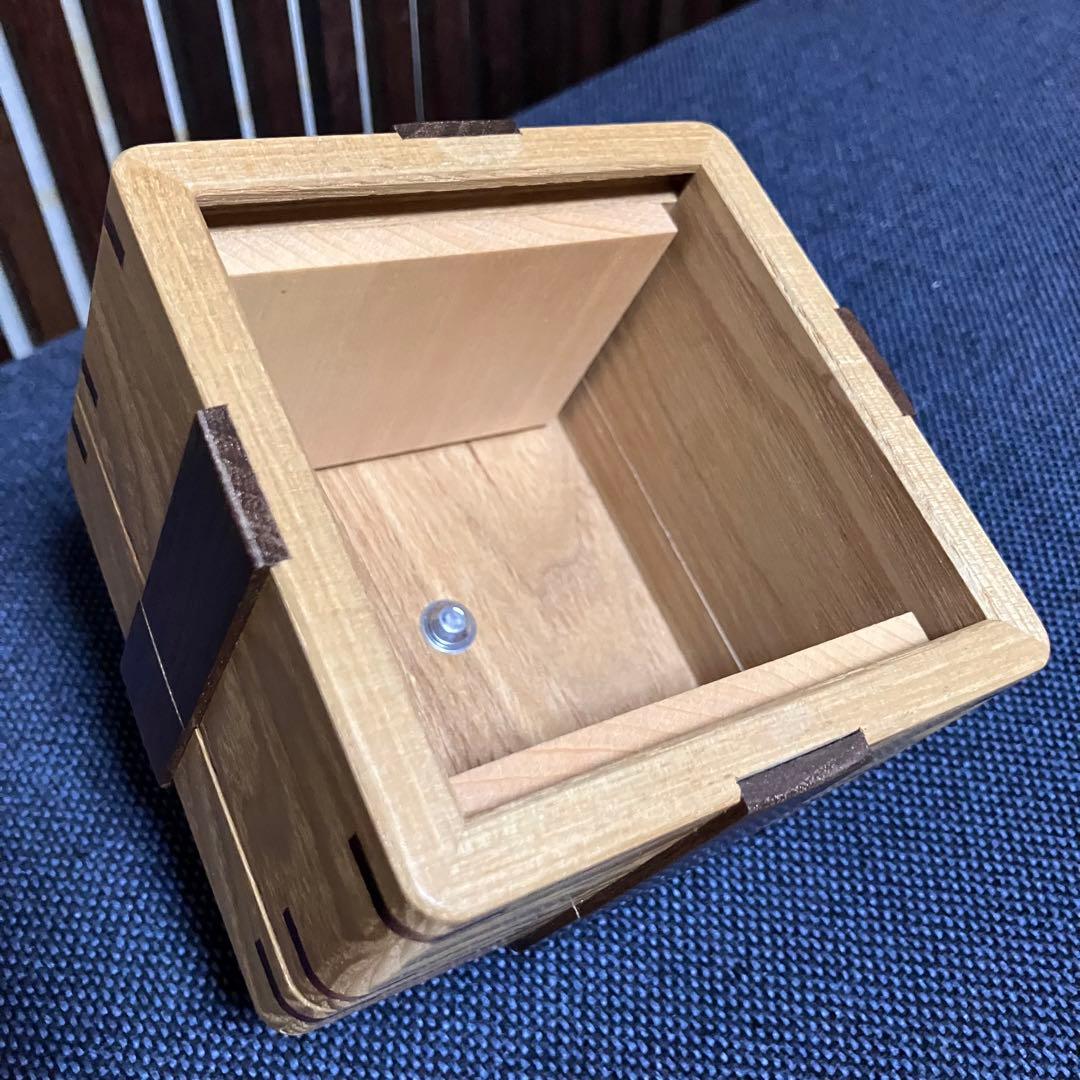 karakuri box 安兵衛 亀井明夫 リボン箱 からくり箱 希少