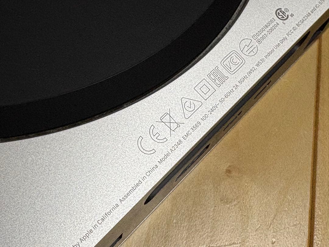 Apple Mac mini M1 256GB メモリ8GBモデル　A2348