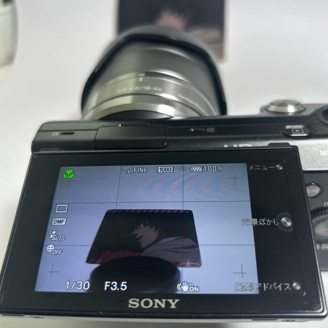 美品◎SONY NEX-5 18-55 OSSレンズキット シャッター5814回