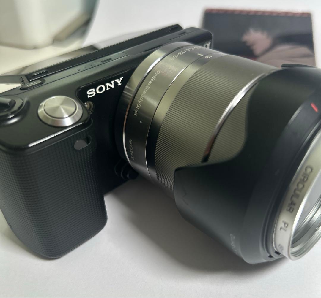 美品◎SONY NEX-5 18-55 OSSレンズキット シャッター5814回