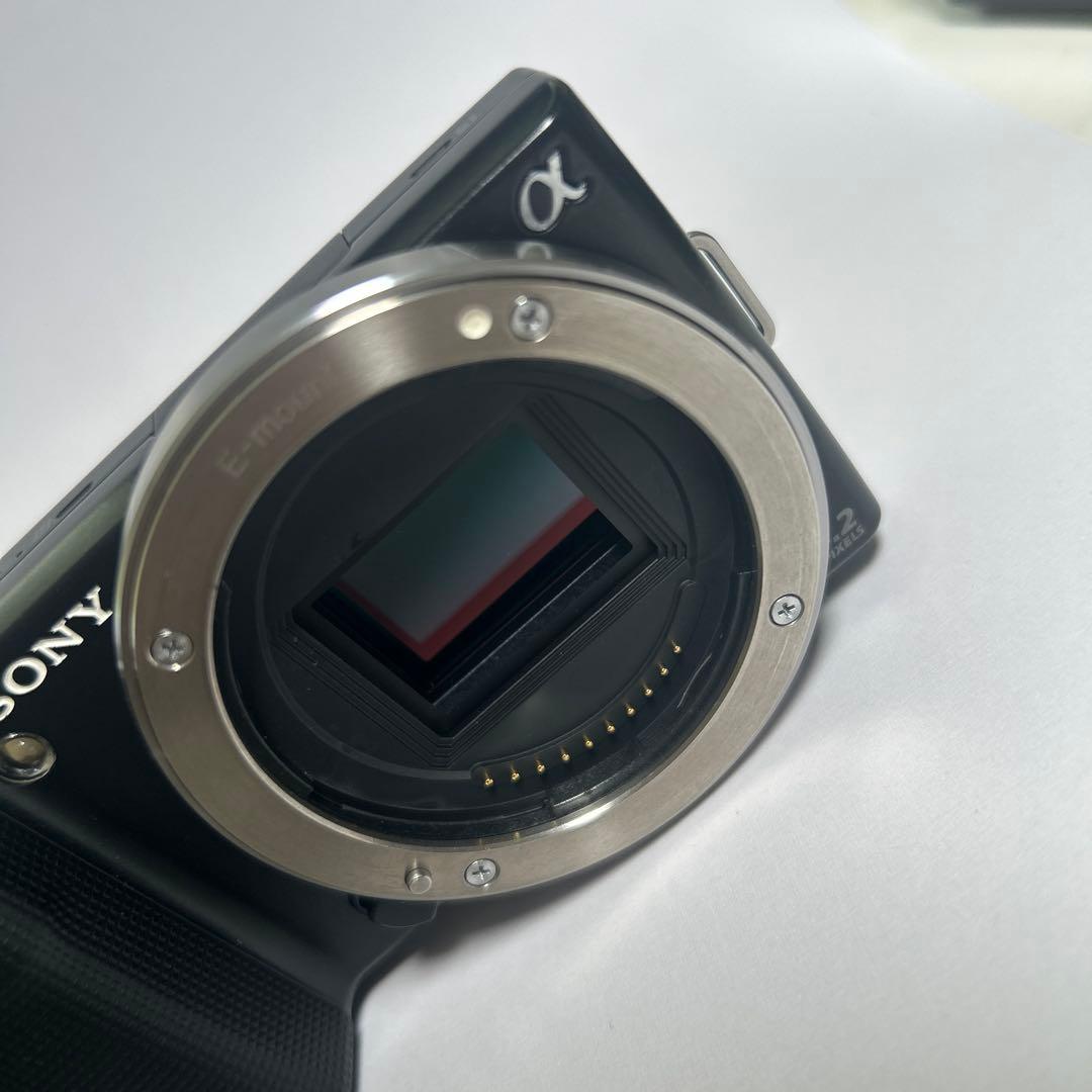 美品◎SONY NEX-5 18-55 OSSレンズキット シャッター5814回