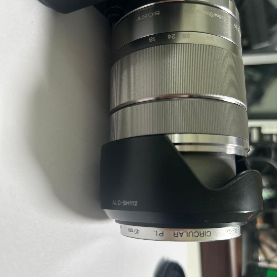 美品◎SONY NEX-5 18-55 OSSレンズキット シャッター5814回