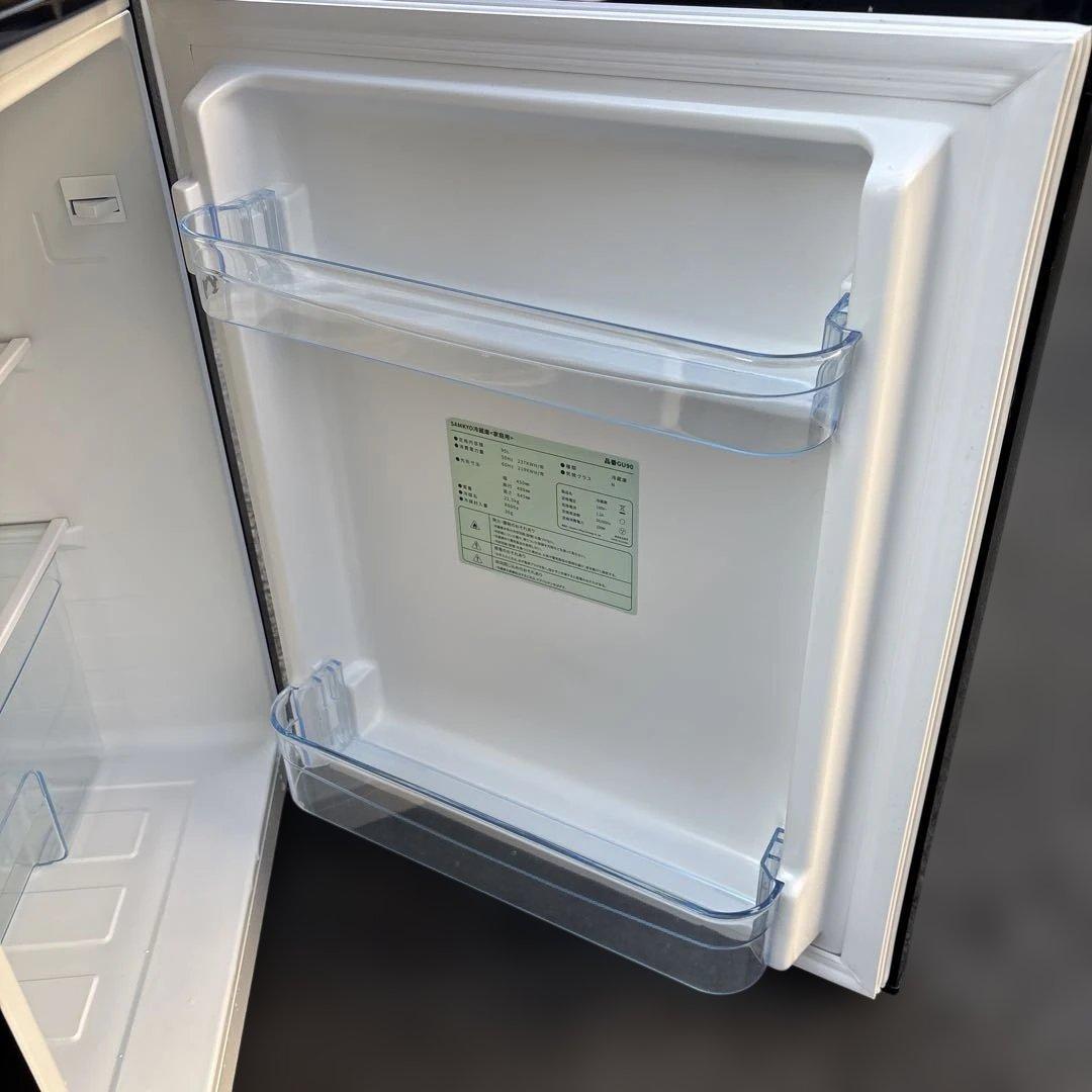 ハイアール2018年製/洗濯機4.5kg/SAMKYO2021年製冷蔵庫/95L