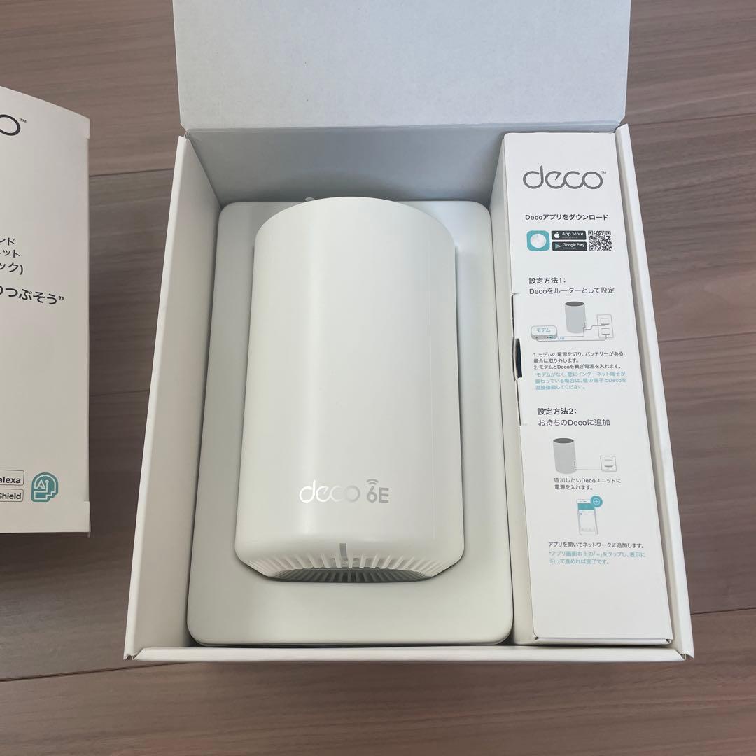 TP-Link Deco AXE5400 Wi-Fi 6Eルーター