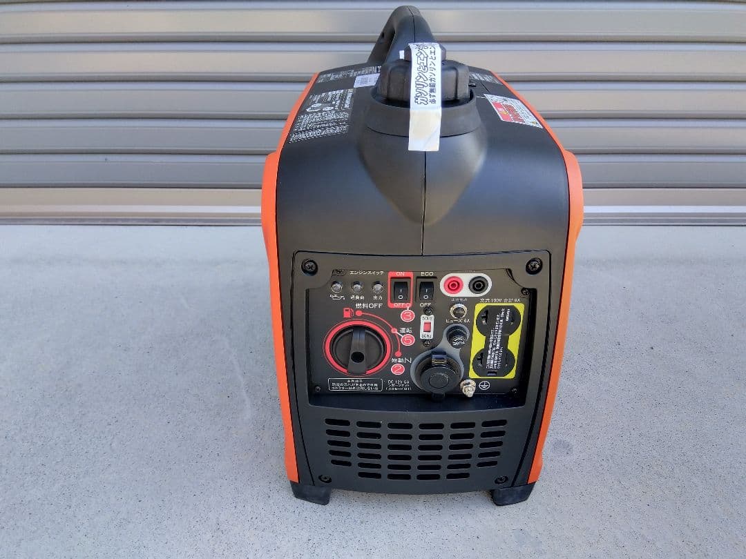 新品 KOSHIN インバーター発電機 GV-9i 防災 キャンプ ガソリン