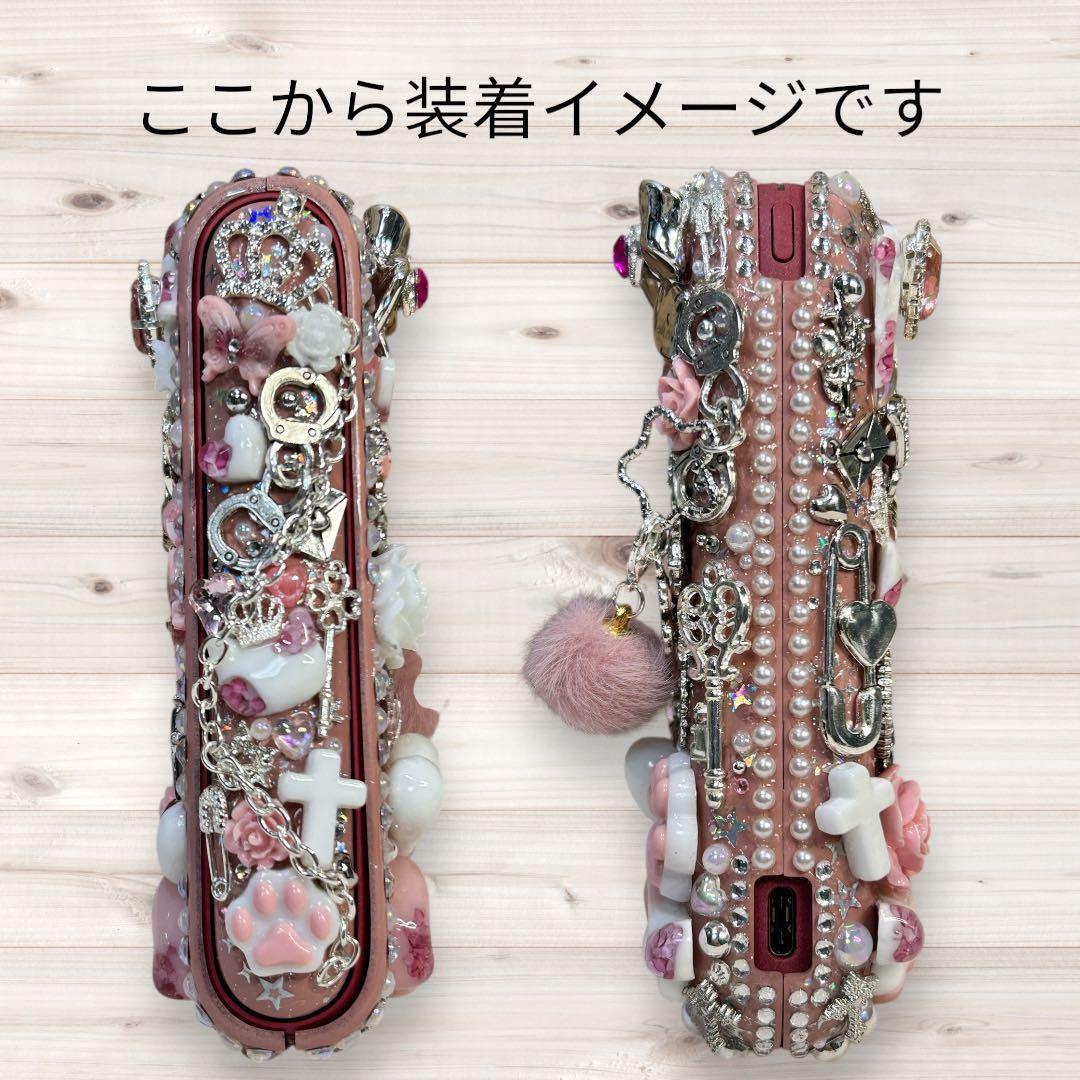 ［即購入可］IQOSイルマ（i)デコ38＆ドアカバー-レトロピンク×白-