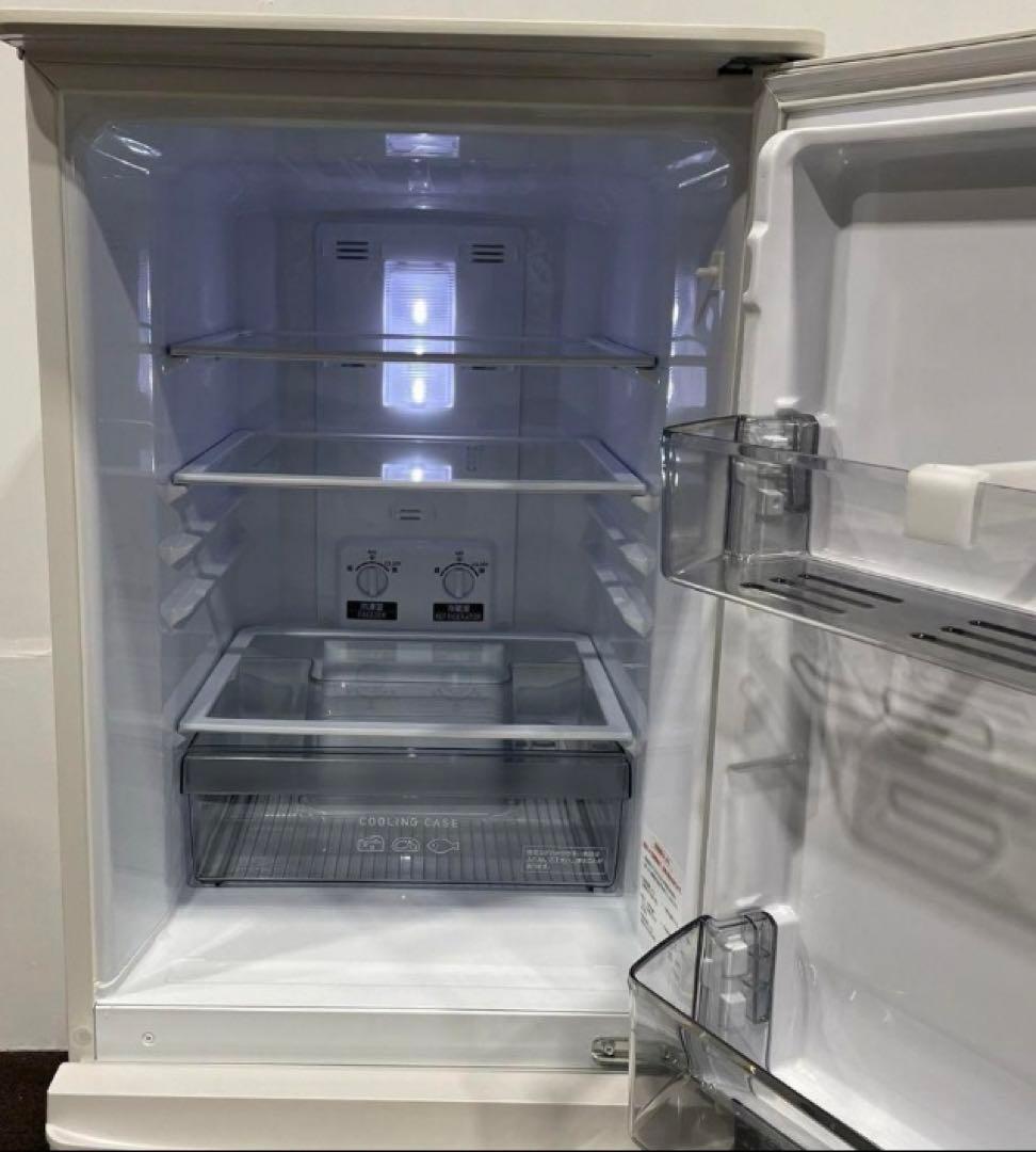 三菱 冷蔵庫 MR-P15EF-KW 146L 2020年製 家電 Ma218