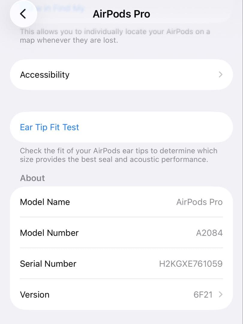 AirPods pro 第一世代 本体 充電ケース付き