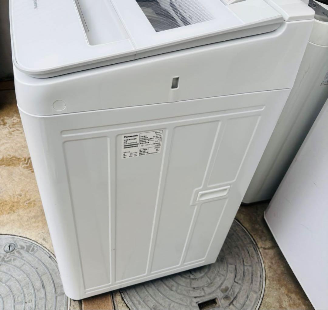 Panasonic 7.0kg 全自動洗濯機 NA-FA70H8 2020年製