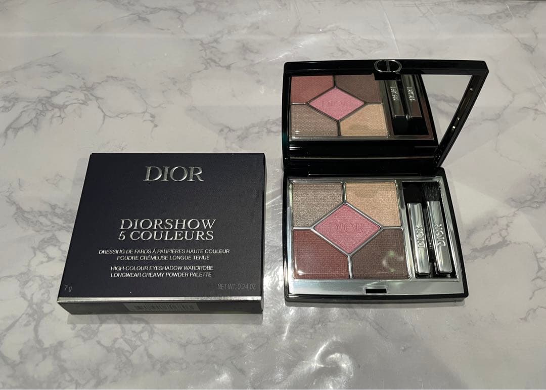 【限定】dior ディオールショウ サンク クルール 123 ピンク オーガンザ
