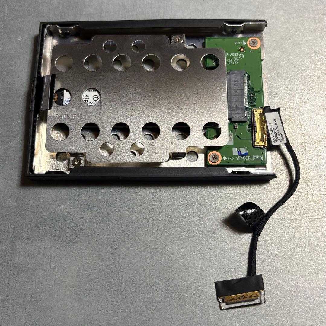 Thinkpad M2 ケーブル DC02C00AY10 ＆ 256GB SSD