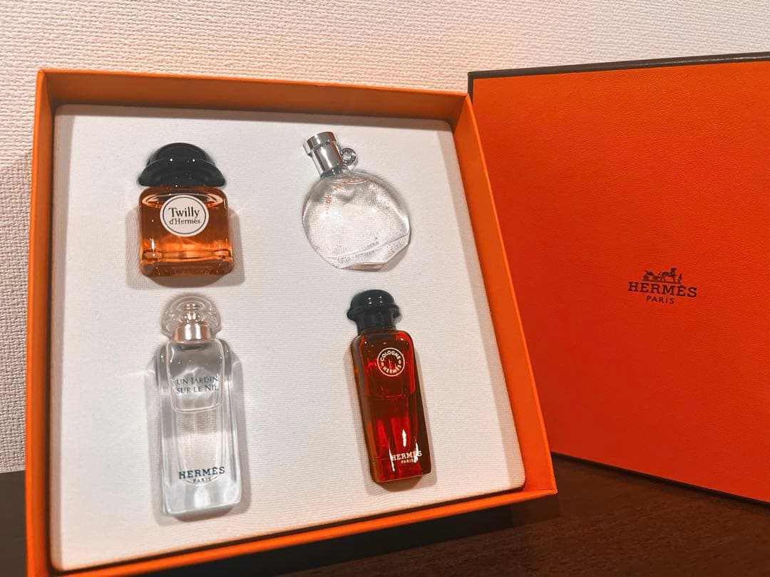 HERMES エルメス 香水ミニセット 7.5ml ×4