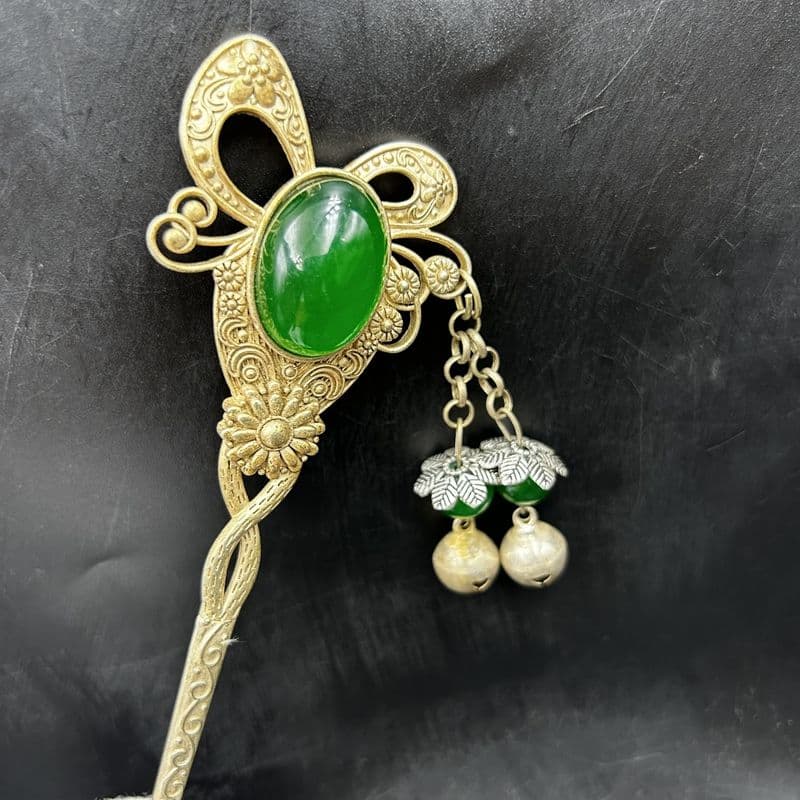 銅 細工 簪 頭飾り 結髪簪 装飾品 工芸品 置物