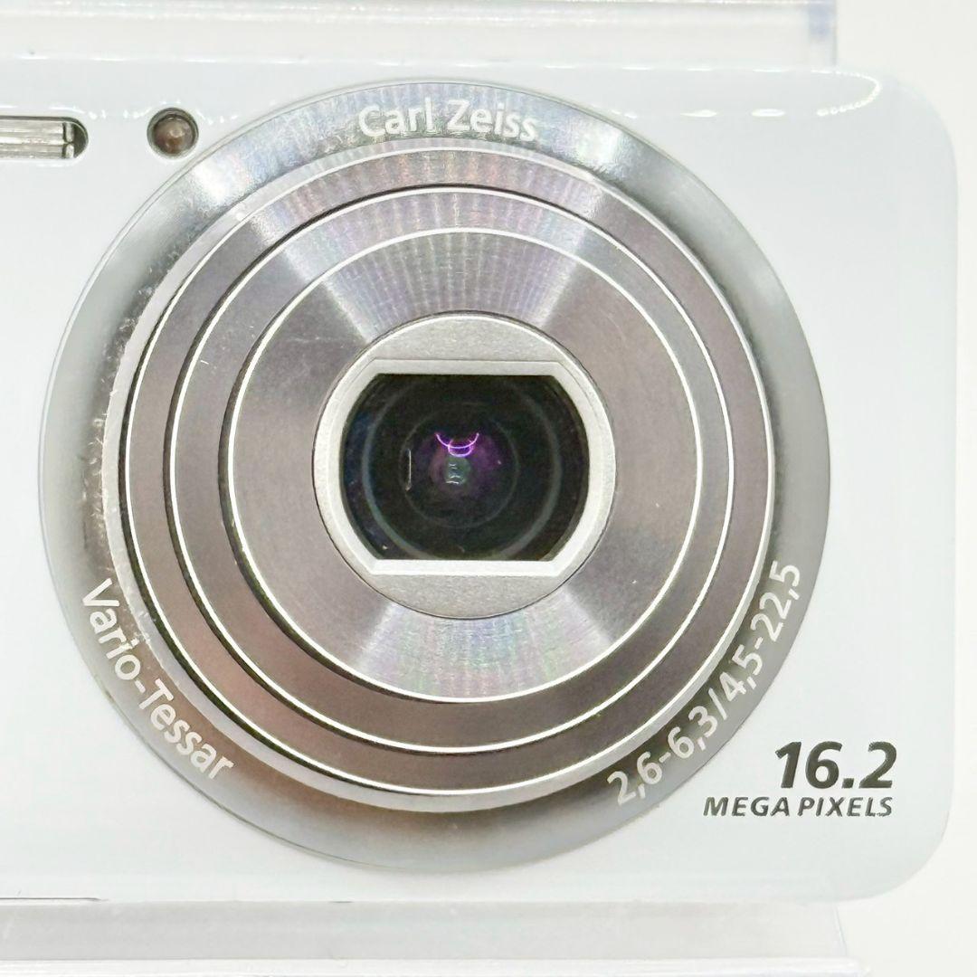 【美品】SONY DSC-WX7 コンデジ ホワイト 動作OK　ソニー　デジカメ