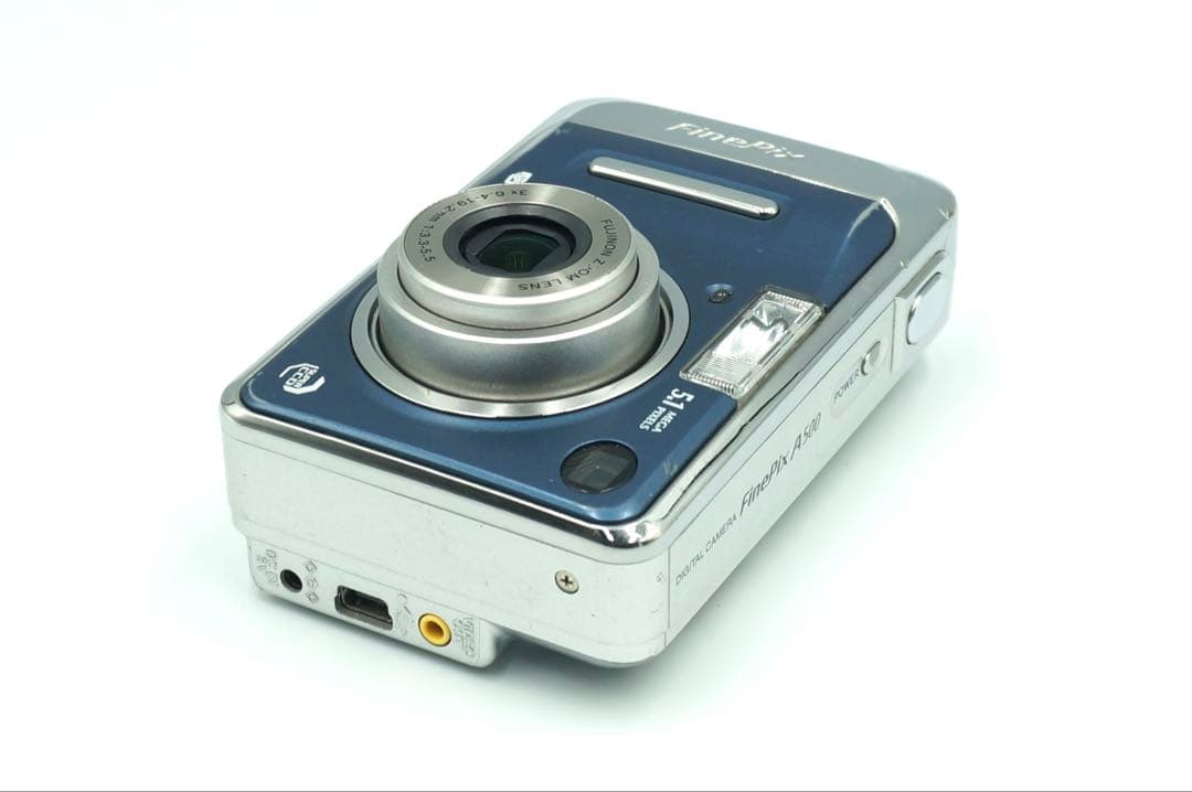 【動作確認済み・乾電池駆動】FUJIFILM FinePix A500