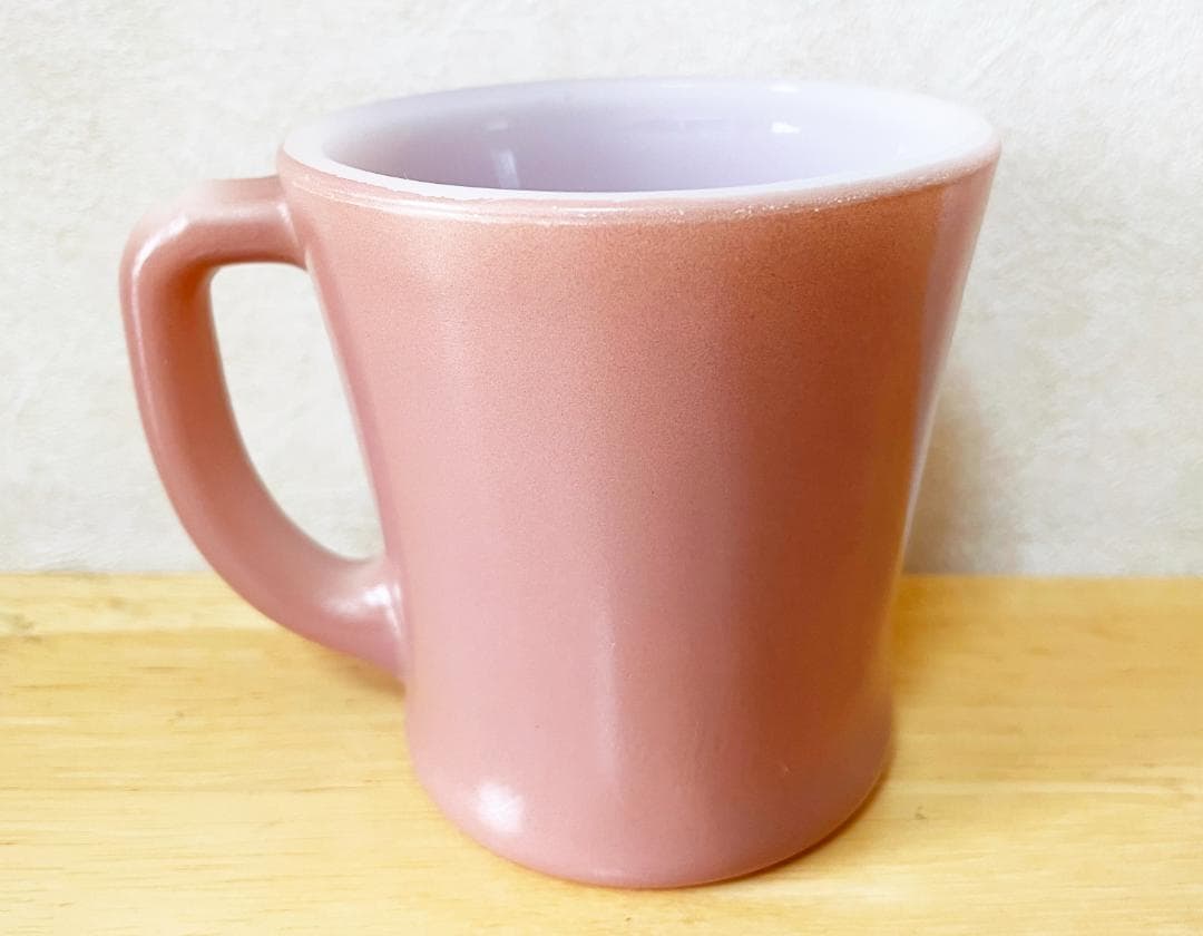 ミント級！　超美品　ファイヤーキング　桃茶　マグ leafblossom