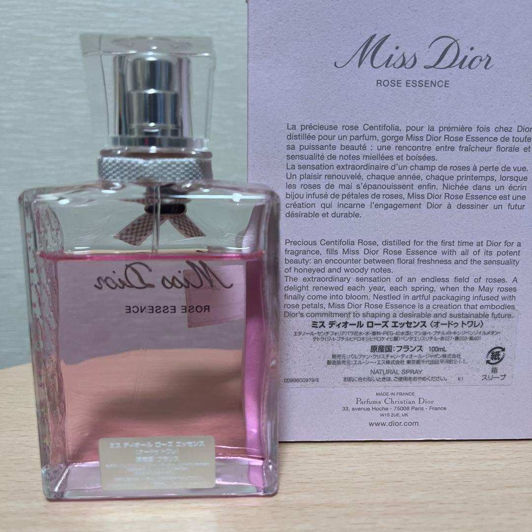 Miss Diorミスディオール　ローズエッセンス　オードゥトワレ　　100mL