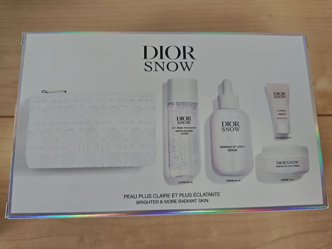 Dior スノー ポーチ 最新ローション トライアルセット