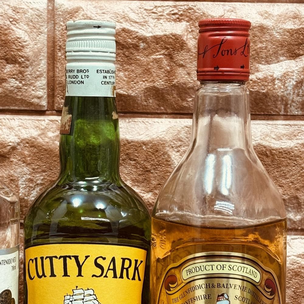 【古酒】 6本 ウイスキー ラム テキーラ サントリー グランツ まとめ売り